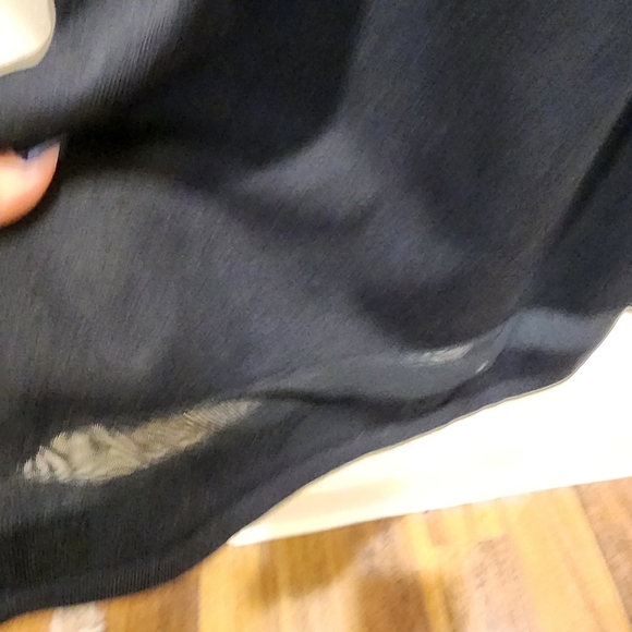 Neiman Marcus Black Semi-formal Short Black Dress with Mesh Detail size … - Picture 10 of 13